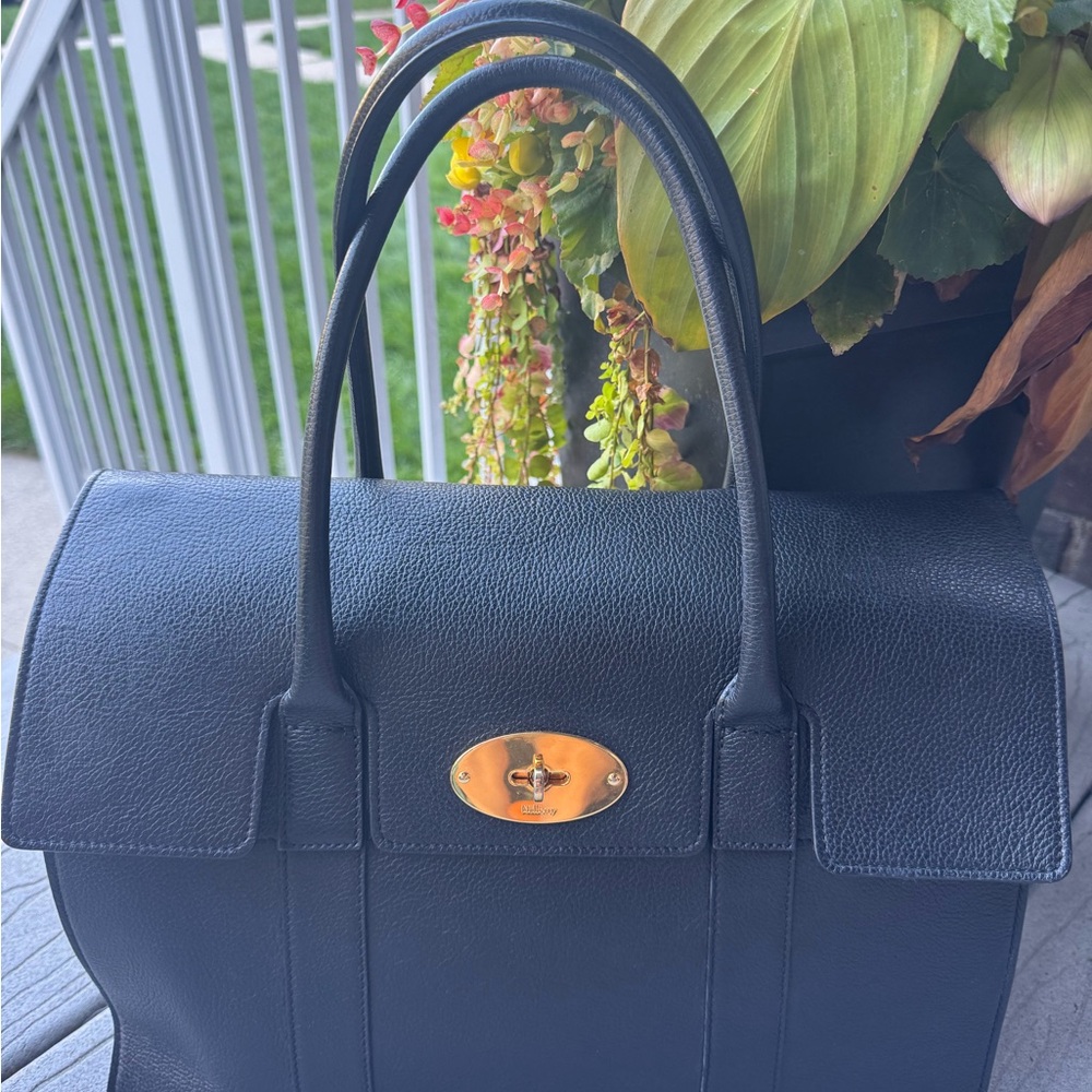 Mulberry Black Leather Handbag